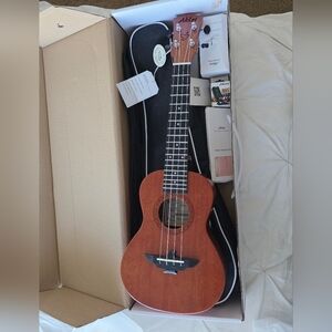Aklot 23 inch Solid Mahogany Concert Ukulele AKC23G Starter Kit